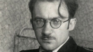 Jiddischpoeten Avrum Sutzkever (1913-2010).